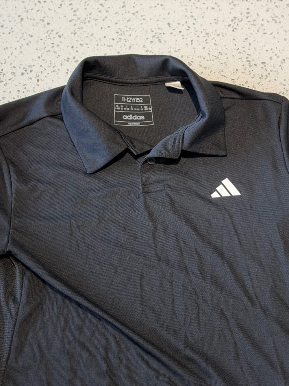 Adidas Club 3-Stripes Polo Shirt Size 11/12 Boys